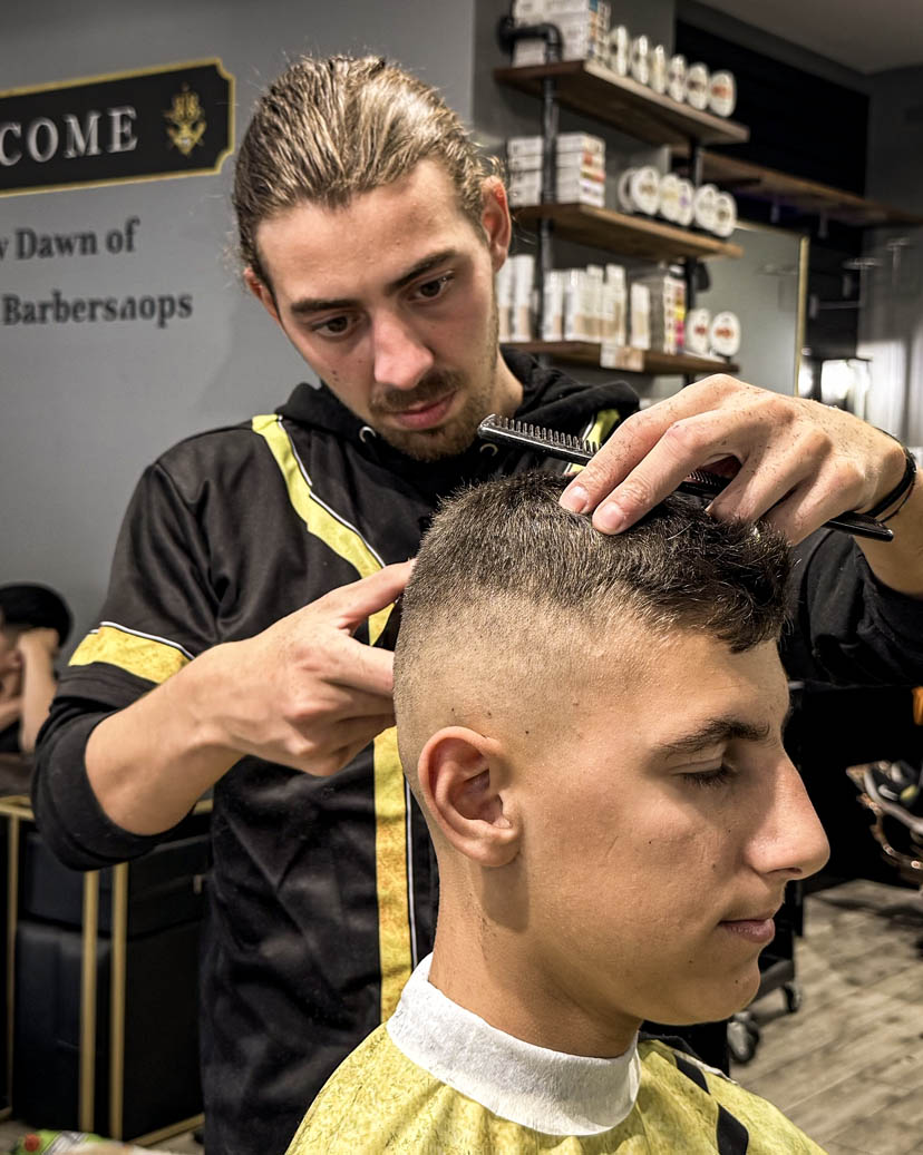 Handcrafted cocktail with orange peel garnish